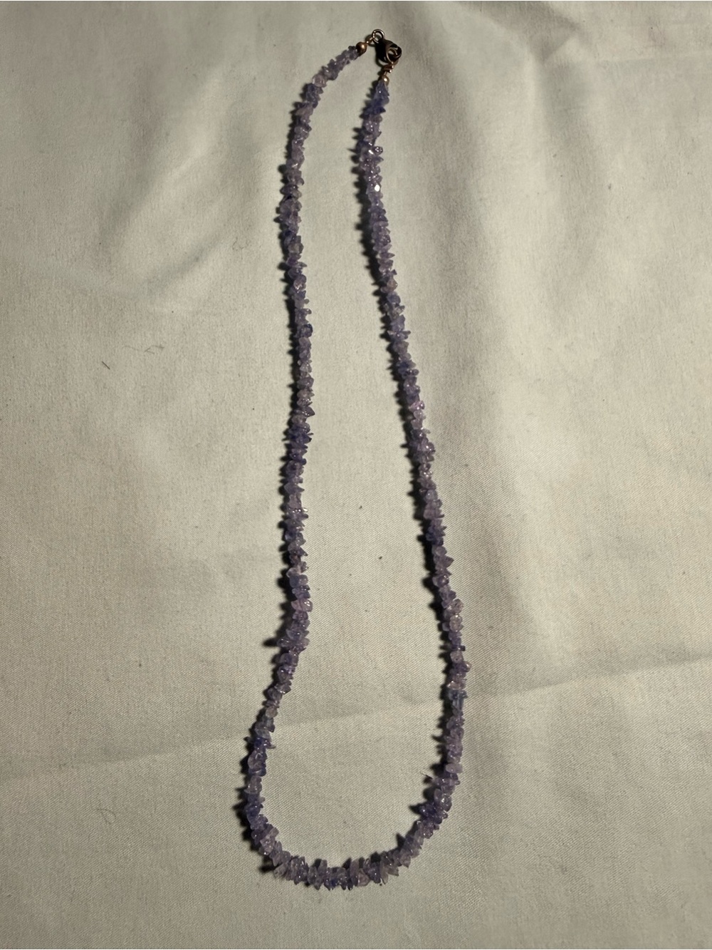 Tanzanite  Chip Necklace - Women's Jewelry